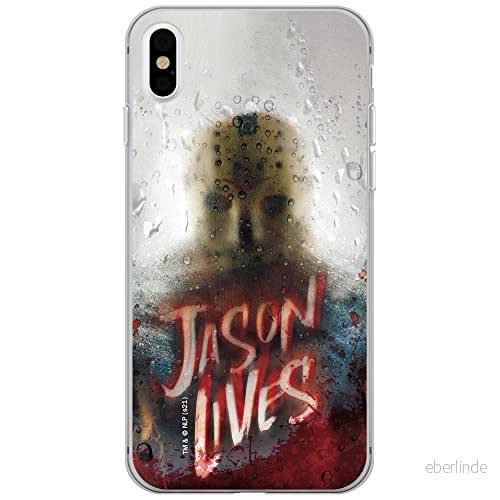 ERT GROUP mobiltelefonfodral för Iphone X/XS originalt och officiellt licensierat Horror mönster Friday the 13th 004 optimalt anpassad till formen på mobiltelefonen, fodral tillverkad av TPU plast 5905511099558