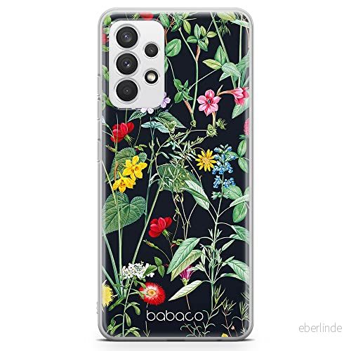 ERT GROUP mobiltelefonfodral för Samsung A32 4G LTE originalt och officiellt licensierat Babaco mönster Flowers 041 optimalt anpassad till formen på mobiltelefonen, fodral tillverkad av TPU plast 5905131313270