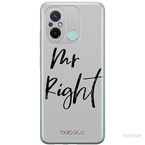 ERT GROUP mobiltelefonfodral för Xiaomi REDMI 12C/ 11A originalt och officiellt licensierat Babaco mönster Mr Right 001 anpassad till formen på mobiltelefonen, fodral tillverkad av TPU plast 5905511844127