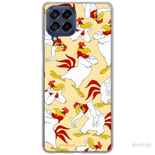 ERT GROUP mobiltelefonfodral för Samsung M33 5G originalt och officiellt licensierat Looney Tunes mönster Foghorn Leghorn 001 anpassad till formen på mobiltelefonen, fodral tillverkad av TPU plast 5905511670443