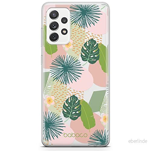 ERT GROUP mobiltelefonfodral för Samsung A33 5G originalt och officiellt licensierat Babaco mönster Plants 012 optimalt anpassad till formen på mobiltelefonen, gedeeltelijk transparant 5904805349188