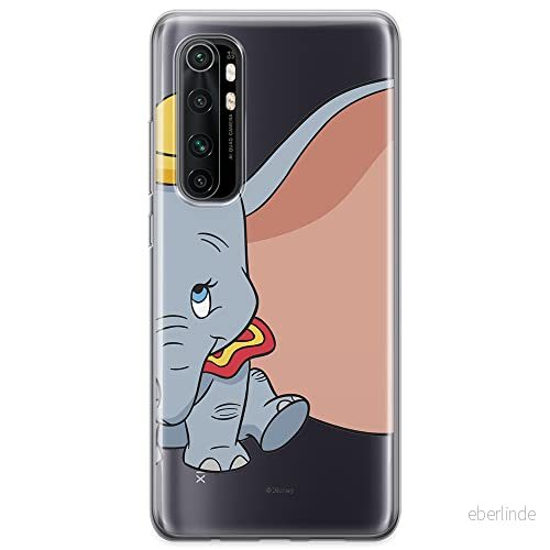 ERT GROUP mobiltelefonfodral för Xiaomi MI NOTE 10 Lite originalt och officiellt licensierat Disney mönster Dumbo 007 optimalt anpassad till formen på mobiltelefonen, gedeeltelijk transparant 5904805585975
