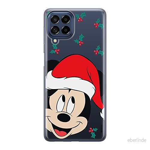 ERT GROUP mobiltelefonfodral för Samsung M33 5G originalt och officiellt licensierat Disney mönster Mickey 041 optimalt anpassad till formen på mobiltelefonen, gedeeltelijk transparant 5905511345013