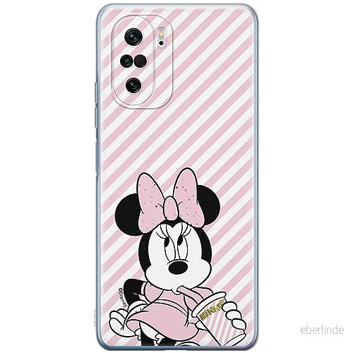 ERT GROUP mobiltelefonfodral för Xiaomi MI 11i/ REDMI K40/K40 PRO/POCO F3/ F3 PRO originalt och officiellt licensierat Disney mönster Minnie 017, fodral tillverkad av TPU plast 5905511880163