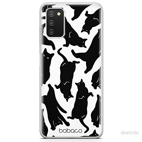 ERT GROUP mobiltelefonfodral för Samsung A03S originalt och officiellt licensierat Babaco mönster Cats 005 optimalt anpassad till formen på mobiltelefonen, fodral tillverkad av TPU plast 5905131102119