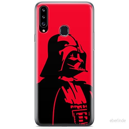 ERT GROUP mobiltelefonfodral för Samsung A20S originalt och officiellt licensierat Star Wars mönster Darth Vader 019 optimalt anpassad till formen på mobiltelefonen, fodral tillverkad av TPU plast 5904805440335