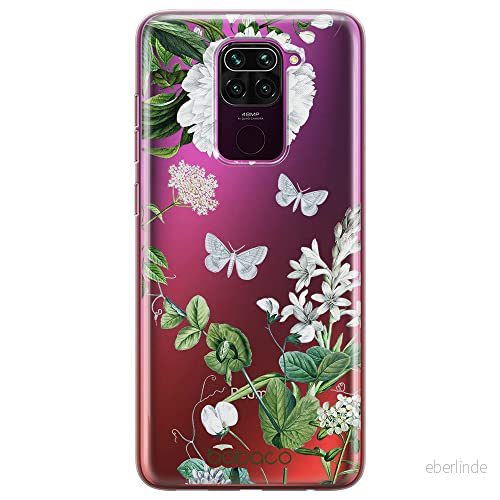 ERT GROUP mobiltelefonfodral för Xiaomi REDMI NOTE 9 originalt och officiellt licensierat Babaco mönster Flowers 030 optimalt anpassad till formen på mobiltelefonen, gedeeltelijk transparant 5905131278753