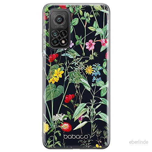 ERT GROUP mobiltelefonfodral för Huawei P30 originalt och officiellt licensierat Babaco mönster Flowers 041 Vit optimalt anpassad till formen på mobiltelefonen, fodral tillverkad av TPU plast 5905131312143