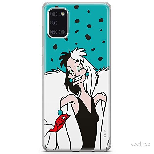 ERT GROUP mobiltelefonfodral för Samsung A31 originalt och officiellt licensierat Disney mönster Cruella 004 optimalt anpassad till formen på mobiltelefonen, fodral tillverkad av TPU plast 5903040218600