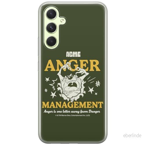 ERT GROUP mobiltelefonfodral för Samsung A54 5G originalt och officiellt licensierat Looney Tunes mönster Tasmanian 006 anpassad till formen på mobiltelefonen, fodral tillverkad av TPU plast 5905795135430