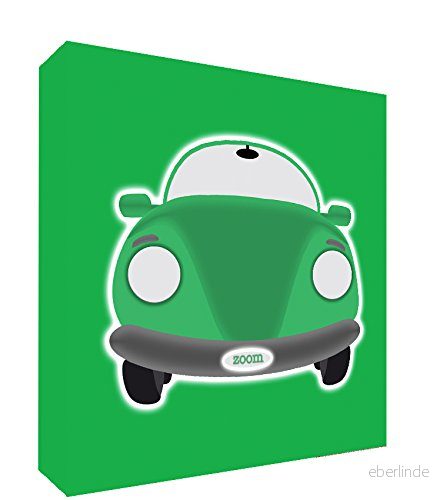 Feel Good Art CAR3030 21ES Dekorativ duk Solid tjock frontdesign, Bildesign, 76 x 4 cm, Färg Grön 5056041094473