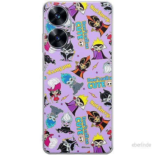 ERT GROUP mobiltelefonfodral för Realme C55 originalt och officiellt licensierat Disney mönster Villains 008 optimalt anpassad till formen på mobiltelefonen, fodral tillverkad av TPU plast 5905511875558