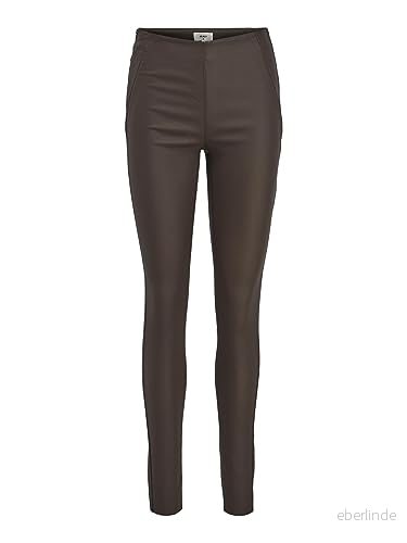 Object Objbelle MW NOOS Leggings, Storlek: 44, Mottled dark brown 5715357212598